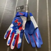 Under Armuor Clean Up Batting Baseball Gloves Men’s Light Weight BRAND NEW