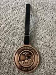 Pebble Beach Golf Links Metal Golf Bag Tag- New