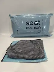 Seat Cushion Klaudena Ergonomic Memory Foam For Back Support New With Pillowcase