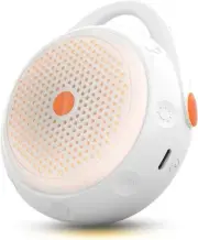White Noise Machine,12 Soothing Sounds, Adjustable LED Light,