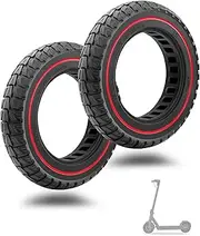 10 x 2 Replacement Tyres, Solid Tyres, 10 Inch Scooter Tyres, Replacement Tyres, Scooter Solid Tyres, Highly Elastic Electric Scooter Tyres, Scooter Off-Road Tyres for Xiao-mi 1S Pro M365