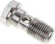 HAPINARY Banjo Bolt Stainless Steel Kit for Brake Fitting Quick Connector Oil Pipe Joint Leakproof