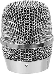 GREENADSCAPE Microphone Mesh Heads for Wireless Mic Stylish Grille Replacement Compatible with Ktv Supplies Easy to Install Durable Design Enhanced Sound