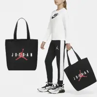 在飛比找momo購物網優惠-【NIKE 耐吉】包包 Jordan Tote Bag 黑 