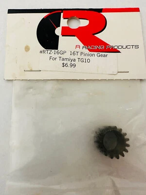 Tamiya TG10 16T Pinion Gear NEW R-Racing Vintage From JAPAN