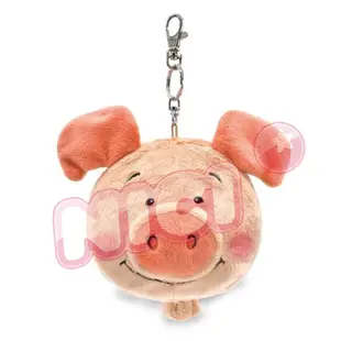 NICI小豬威比造型購物袋鑰匙圈