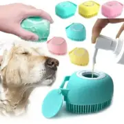 Dog Shampoo Soap Dispensing Scrub Brush