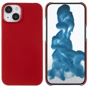 For iPhone 15 Plus Rubberized Hard PC Back Cover Anti-scratch Phone Case