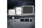 Lockmaster Single Swing Gate Opener 600KG 10W Solar Panel