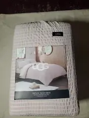 UGG Devon Textured 3-Piece Face Reversible King Comforter Set in Quartz Stripe