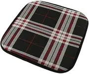 Ronyme Memory Foam Dining Pads with Cotton Stripe Design, as described, Square 35cm