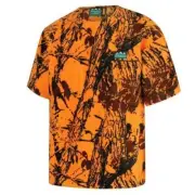 Ridgeline Premium Workmans Zip Tee Blaze Camo 2XL - RLCWZZ5