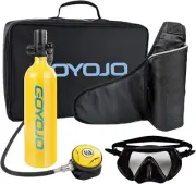 Scuba Tank 1L Diving Underwater Breath System Cylinder Oxygen Lungs 15-20Minutes