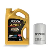 Ryco Oil Filter Nulon 5L APX5W30A5 Engine Oil Service Kit for Ford Focus LZ LW