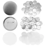 300 Sets 58mm/2.25 inch Button Supplies Button Parts Button Maker Machine 58mm