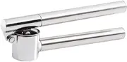 Ciieeo 1pc Manual Garlic Press Stainless Steel Slicer Crusher for Easy Garlic Mincing Compact Kitchen Tool for Home Restaurant Use for Ginger Nuts