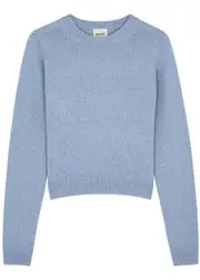 Khaite Diletta Cashmere Jumper - Blue - S (UK8-10 / S) S (UK8-10 / S)