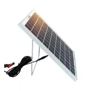 Waterproof 12V 10W Solar Panel Trickle Car Truck Battery Charger Power Source