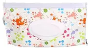 1x Graffiti EVA Baby Wet Wipe Pouch Wipes Holder Case Reusable Refillable Wet Wipe Bag