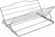 Cuisena 98926 Adjustable Roast Rack, Silver