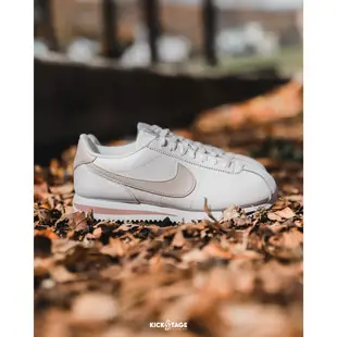 NIKE CORTEZ 淡奶茶 白 復古 皮革 經典 阿甘鞋 休閒鞋 女鞋【DN1791-105】