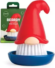 Beardy Gnome Dish Brush - Quirky & Cute Kitchen Accessory, Funny Gift for Women