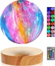 Levitating Moon Lamp 5.9 Inch 16 Colors Galaxy Moon Lamp 3D Moon LED Light