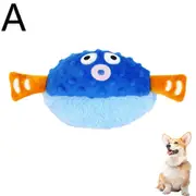 USB Rechargeable Dog Cat Toy Bouncing Rolling Squeaky Plush Toy Chew Toy