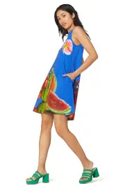 Melon Swing Dress