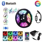 5M LED Strip Lights RGB Controller Wifi Bluetooth Music Sync Flexible Lamps Home
