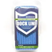 Attwood Boat Dock Line 117682-7 | 3/8 Inch x 25 Foot Blue Nylon