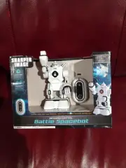 Remote Control Battle Spacebot RC Sharper Image RC Wireless IR Action NIB