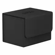 Ultimate Guard - Sidewinder 100+ Xenoskin Monocolor Black Deck Box