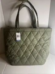 Vera Bradley Essential Grand Tote, Deep Lichen Green