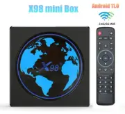 X98H Pro Allwinner H618 TV Box Android 12 4G 32/64G Support AV1 Wifi BT TV BOX