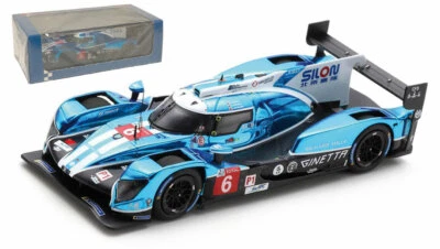 Spark S7005 Ginetta G60-LT-P1 #6 'CEFC TRSM Racing' Le Mans 2018 - 1/43 Scale