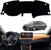 Fit For 2020-2025 Nissan Sentra Car Dashboard Cover Dashmat Dash Mat Pad Black
