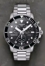 Tissot Seastar 1000 Chronograph Black Dial Watch T120.417.11.051.00