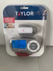 NEW Taylor 1479-82 Programmable Food Meat Thermometer with Wireless Remote