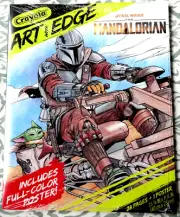 STAR WARS THE MANDALORIAN GROGU CRAYOLA ART W/ EDGE 28pgs TO COLOR POSTER DISNEY