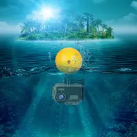 在飛比找樂天市場購物網優惠-潛水多功能浮力球水下攝影防沉浮標球 漂浮球圓盤