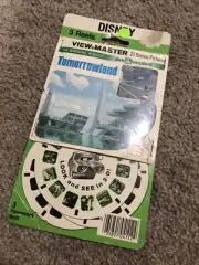 Sealed WDW Walt Disney World H19 Tomorrowland view-master Reels Stapled Packet