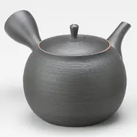 在飛比找蝦皮商城精選優惠-現貨 日本製 常華燒 玉光千段 黑色 側把壺 茶壺 陶瓷茶壺