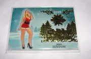 2015 Benchwarmer JESSA HINTON Holiday #14 Gold Foil Variant/24 PLAYBOY Playmate