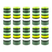 10Pcs Golf Shaft Ferrules Golf Iron Ferrules for Taper Tip Iron Wedge Shaft