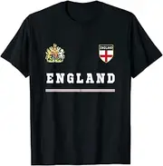 [VidiAmazing] England Sports/Soccer Jersey Tee Flag Football English T-Shirt ds918 T-Shirt