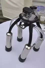 Cow Milking Machine:Milker Claw Cluster 4SS Teat-cups Shells+Liners MC30 Delaval