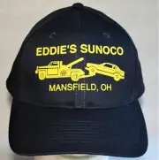 Vintage 1990s Sunoco Gas Station Mansfield OH Baseball Cap Hat New NOS OSFM