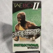 VHS TAE BO II Instructional Workout Billy Blanks Get Ripped TaeBo 2 Fitness