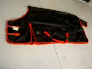 74" 1200D Turnout Rain Horse SHEET Light Winter Blanket Black 308